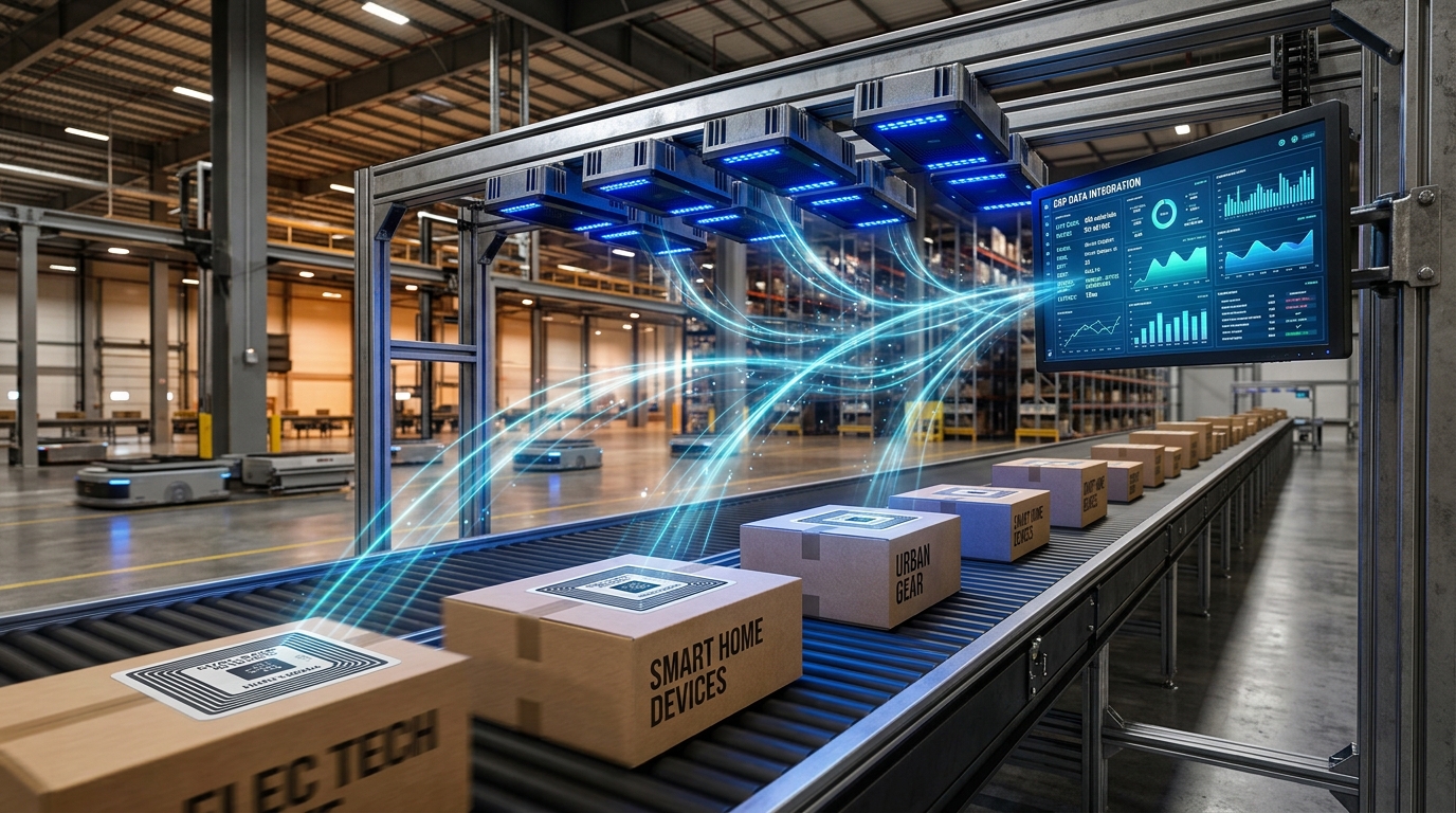 RFID UHF e NFC industriale: quando il barcode bidimensionale non basta